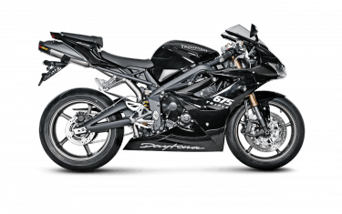 Akrapovic Slip-on Line Titanium Einddemper met E-keur Triumph Daytona 675 / R 2006 > 2012